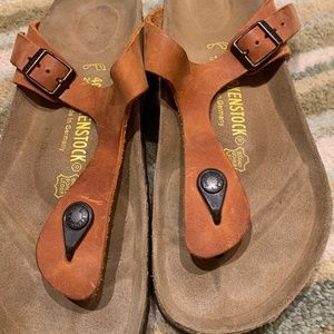 Birkenstock Gizeh Birko-Flor Orange